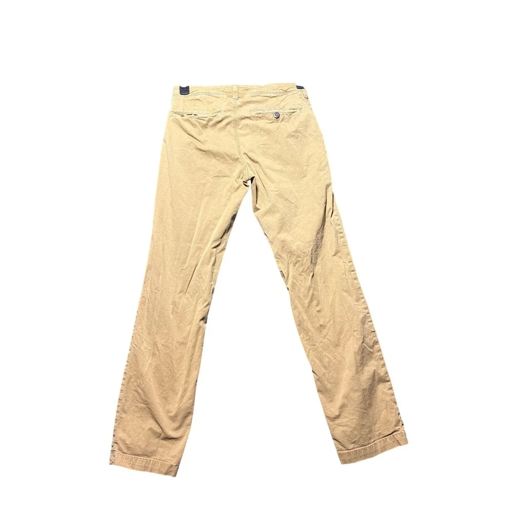 American Eagle Slim Straight Pants Mens‎ 28x30 Tan Excellent Ne(x)t Level Flex